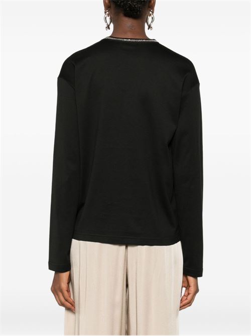 T-shirt donna con scollo a V Fabiana Filippi | JED225F862L696825